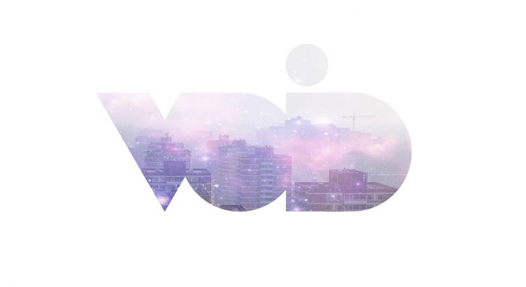 void negative space logo design
